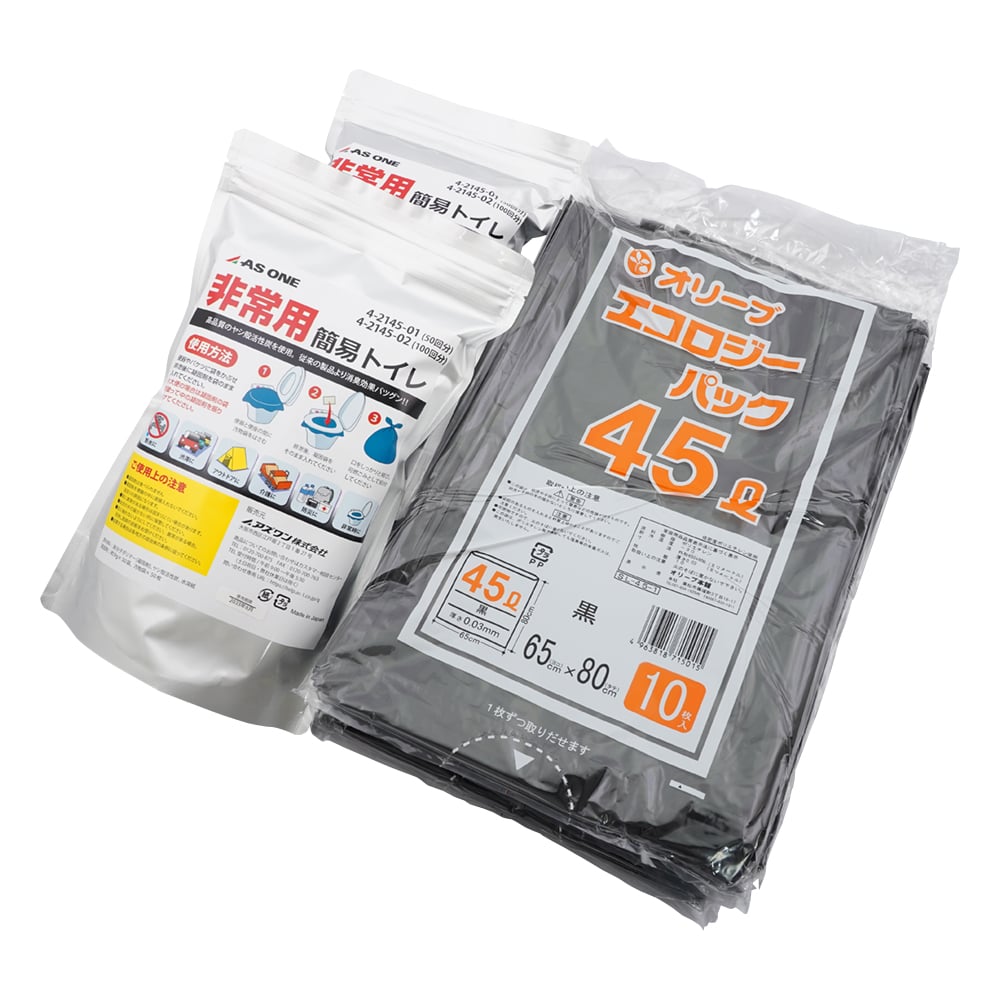 비상용 간이 화장실 100회분 1세트(100개입) 1세트(100개입)