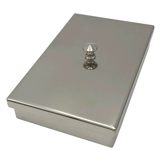 Stainless steel storage container (R-less) 160 x 100 x 30 mm 3000 1 piece
