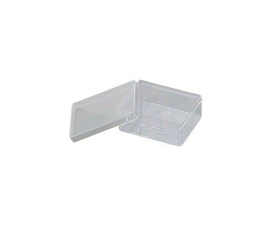 スチロール角型ケース（PS）　73×56×33mm　72個入　621 1箱(72個入)