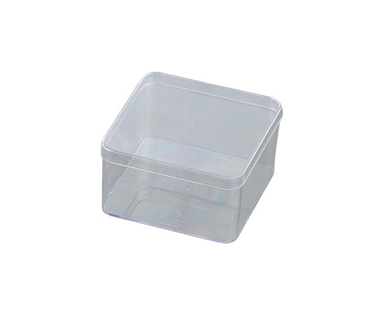 スチロール角型ケース（PS）　114×114×65　12個入　633 1箱(12個入)