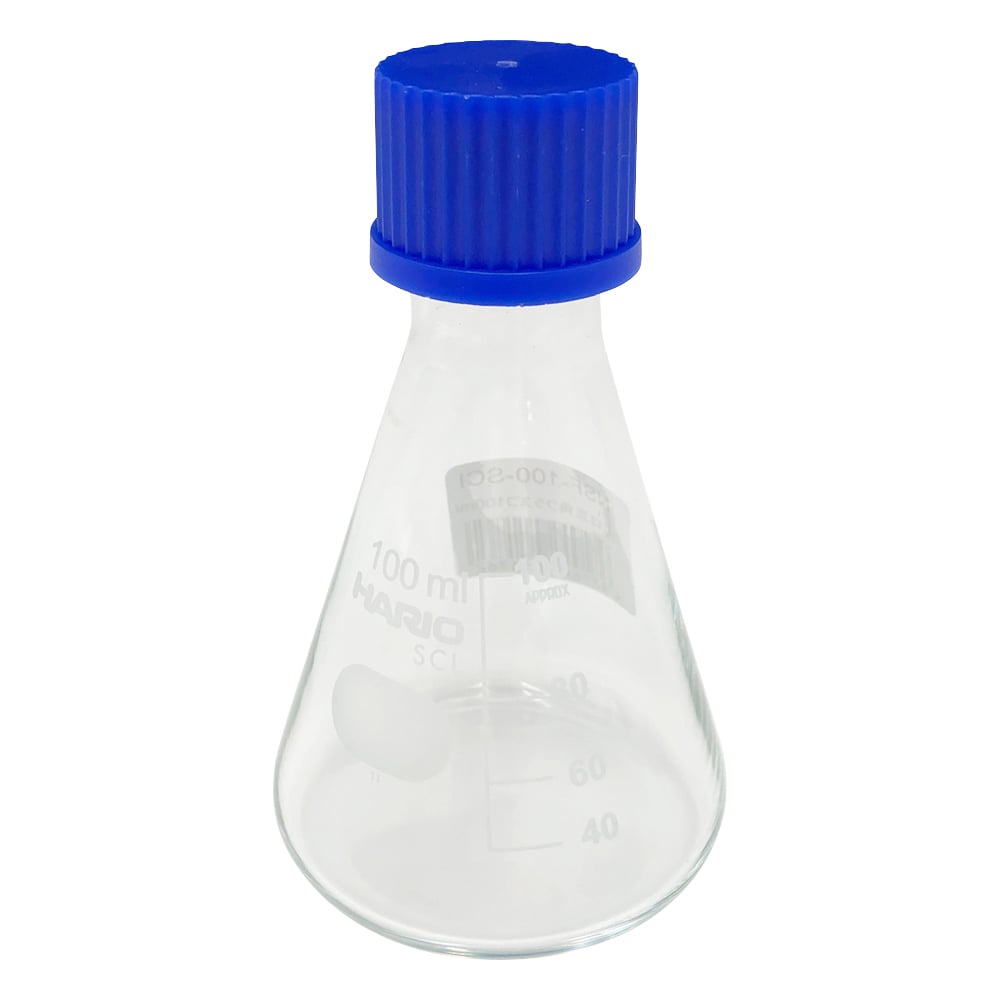 ねじ口三角フラスコ　100mL　NSF-100-SCI 1個