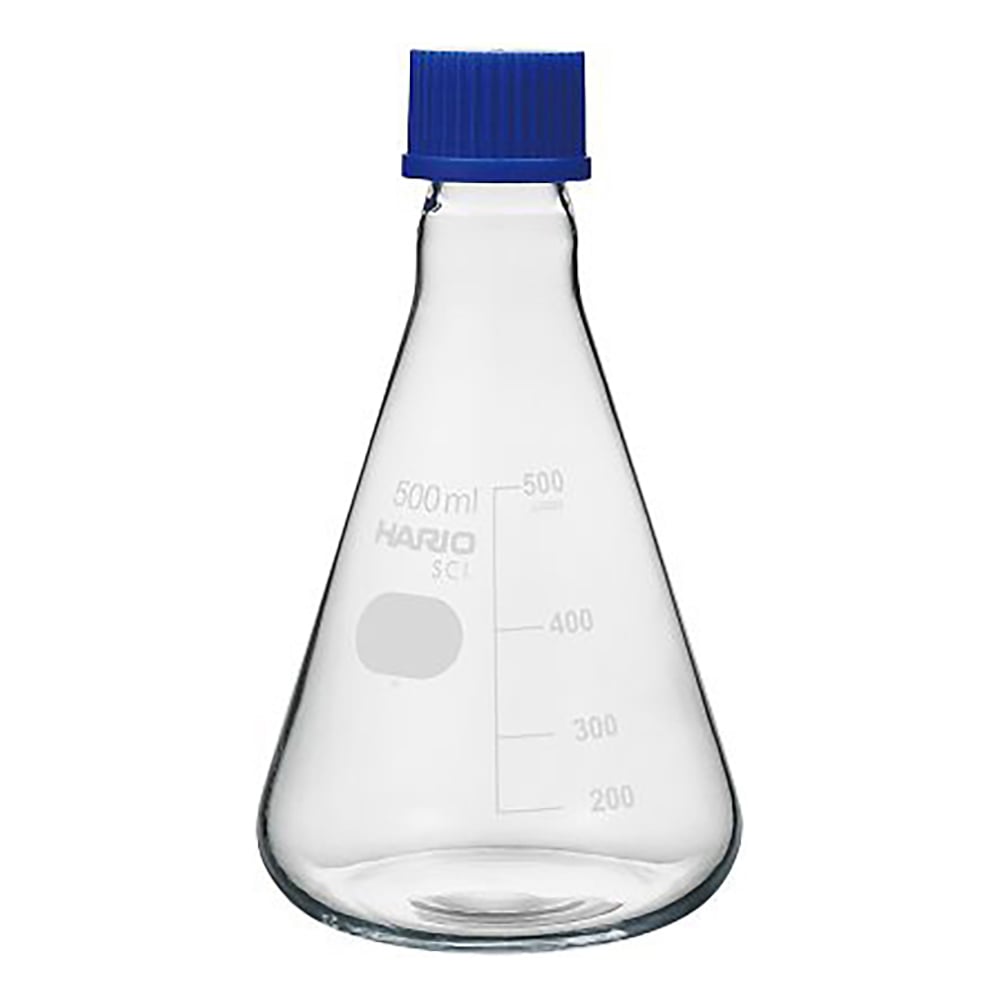 ねじ口三角フラスコ　500mL　NSF-500-SCI 1個