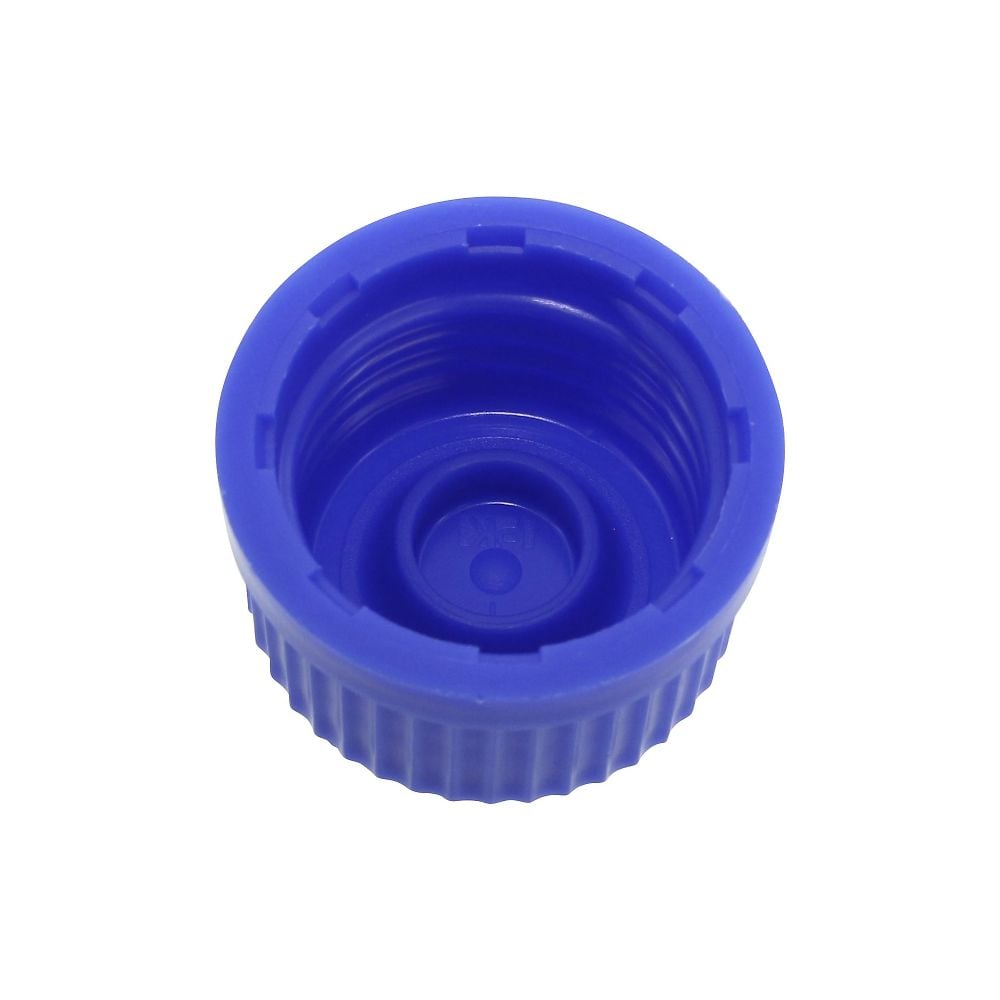 ねじ口瓶交換用キャップ（デュラン®）　青　017200-321A 1個