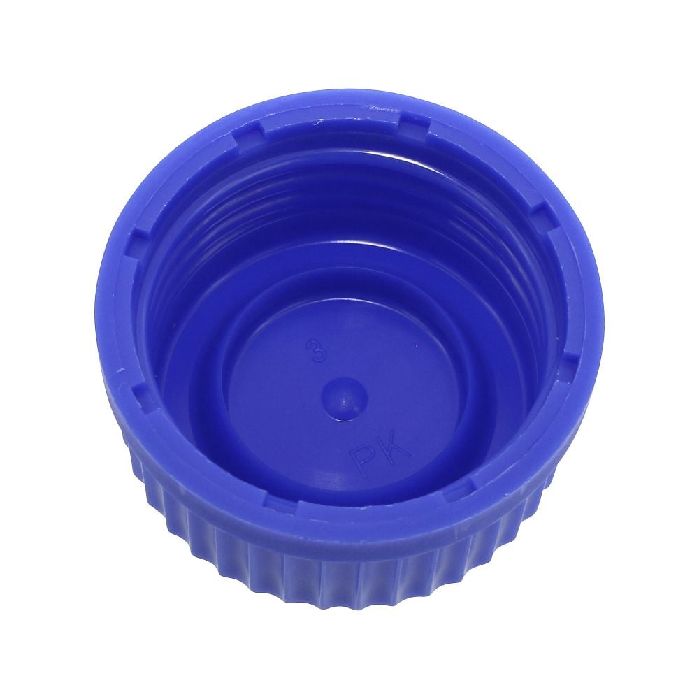 ねじ口瓶交換用キャップ（デュラン®）　青　017200-451A 1個