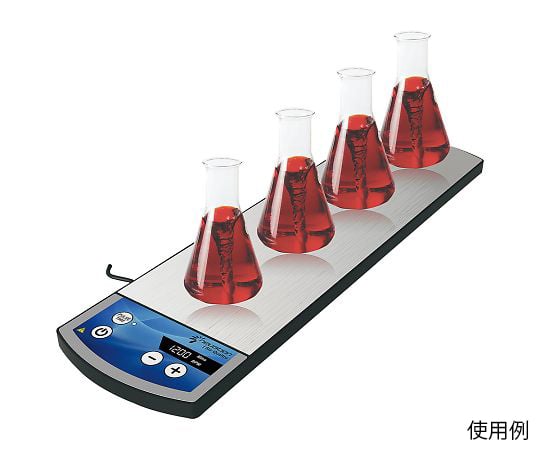 電磁コイル式スターラー　薄型　400mL×4　iStir Quattro 1台