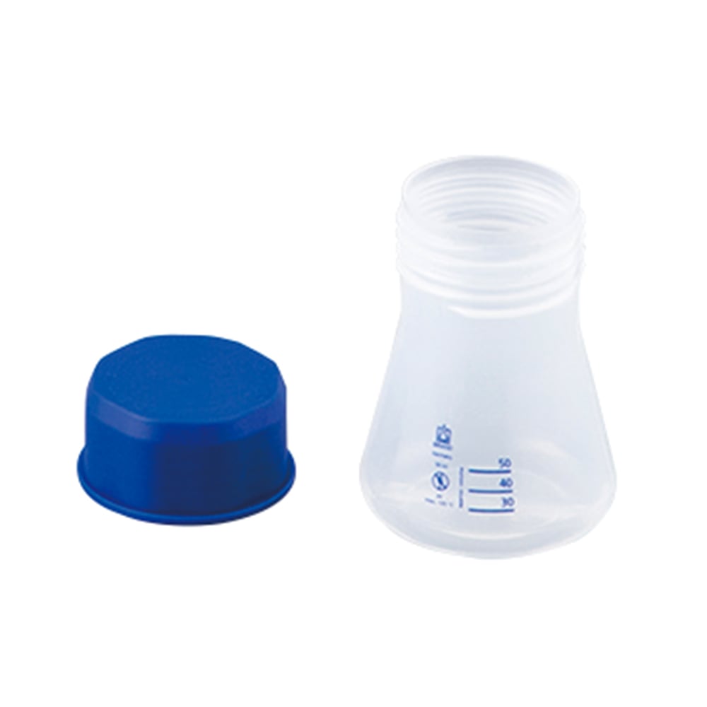 PP 삼각 플라스크(파란 눈금) 50mL 93170 1개