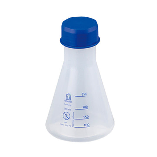 PP三角フラスコ（青目盛）250mL　93175 1個