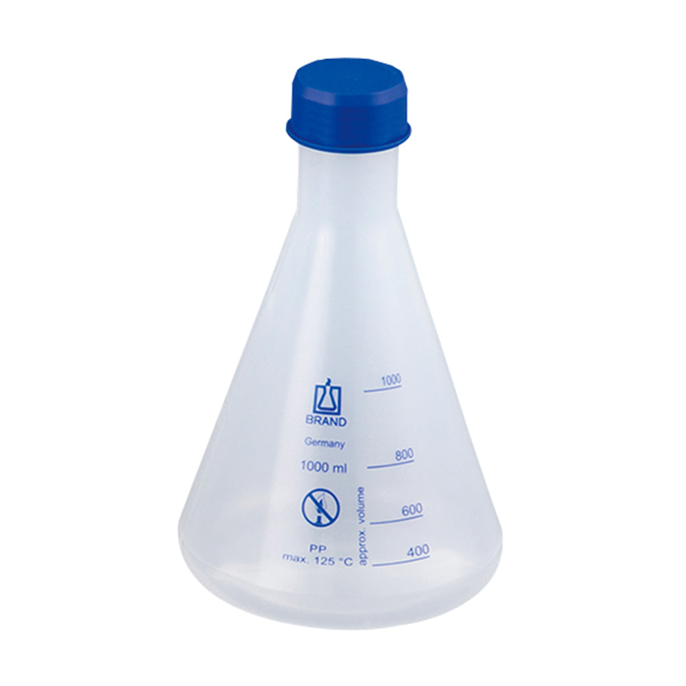 PP三角フラスコ（青目盛）1000mL　93185 1個