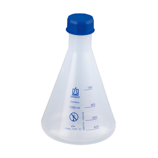 PP三角フラスコ（青目盛）1000mL　93185 1個