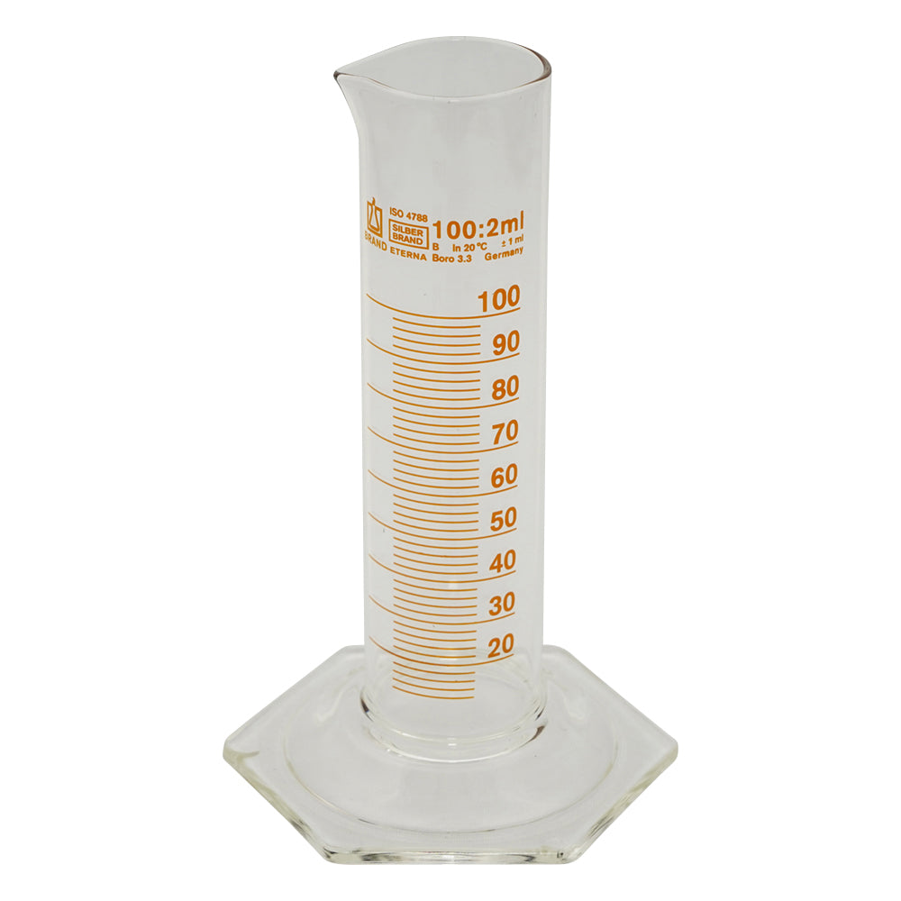 メスシリンダー（太型）　100mL　42038 1本