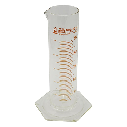 メスシリンダー（太型）　500mL　42054 1本