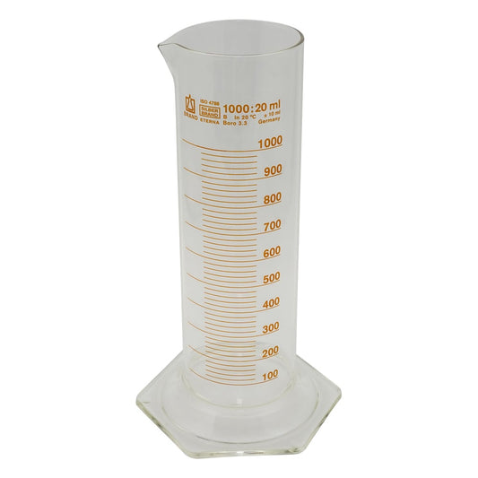 メスシリンダー（太型）　1000mL　42062 1本