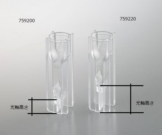 UVディスポセルミクロ　70～550uL　100個入　759220 1箱(100個入)