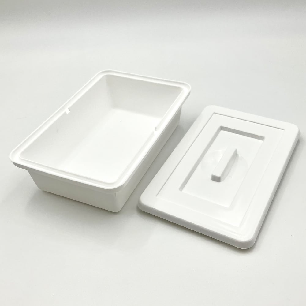 PP tray (with lid) 220×150×70 mm 1 piece