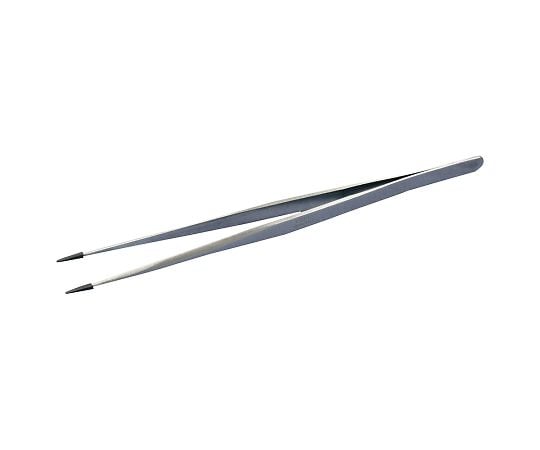 先端ゴムキャップ付ピンセット　Feather　Pick　140×6.5mm　ストレート　ST-140 1本