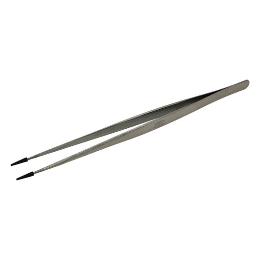 첨단 고무 캡 부착 핀셋 Feather Pick 140×6.5mm 스트레이트 ST-140 1개