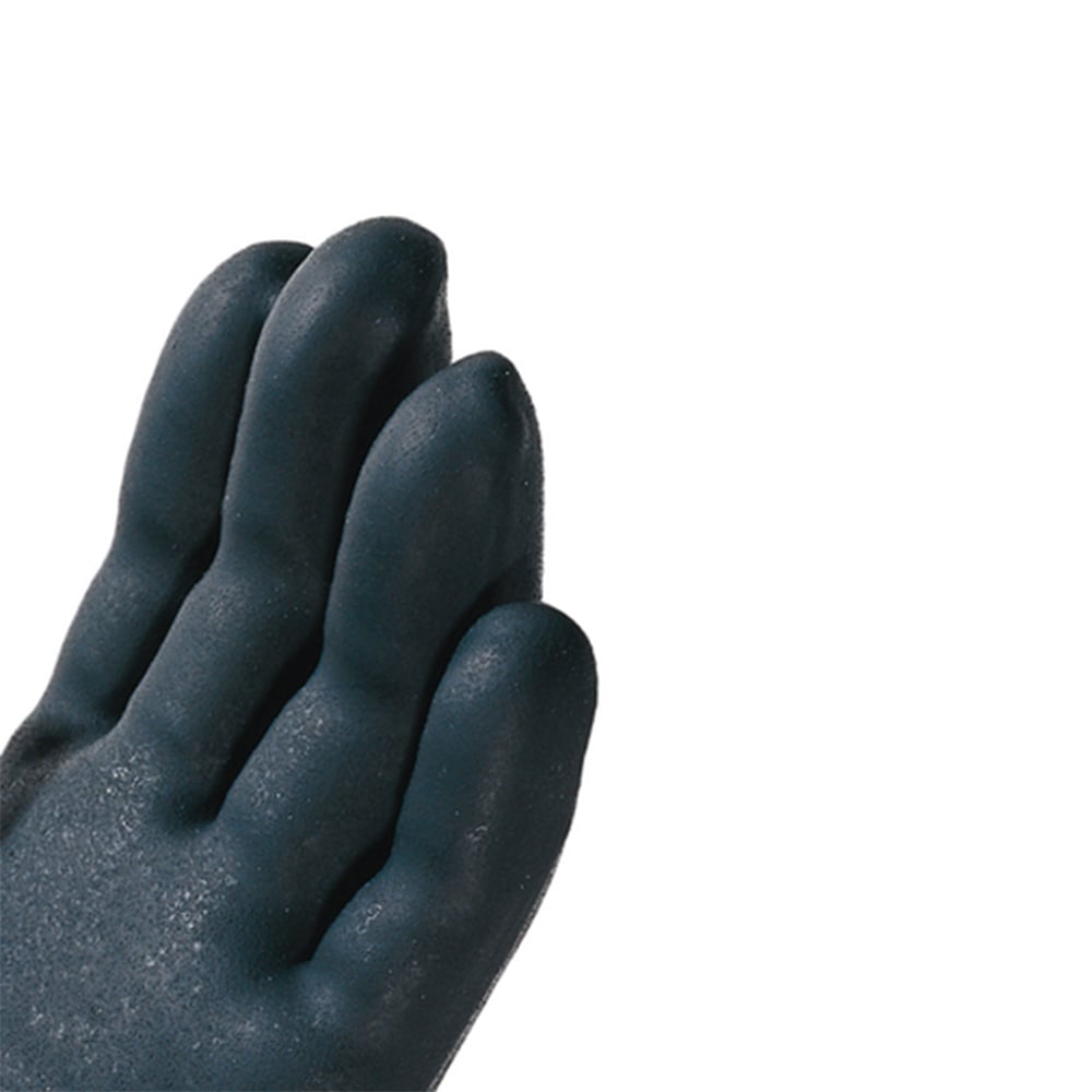 耐薬厚手ネオプレン手袋 UltraNeo ブラック L　339 1双