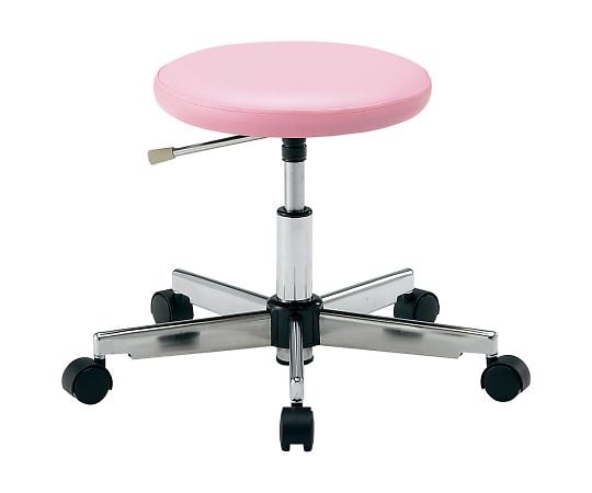 カラフルラウンドチェア　ピンク　LRN-P 1個