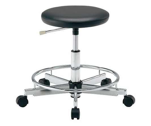 カラフルラウンドチェア　ブラック　LRN-BKR 1個