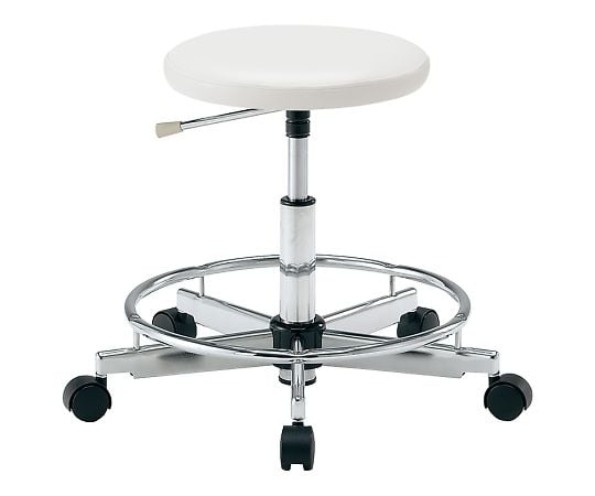 カラフルラウンドチェア　ホワイト　LRN-WR 1個