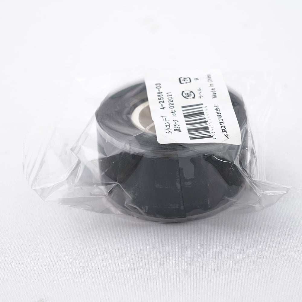 シリコンテープ（自己融着タイプ）　黒　25-3 1個