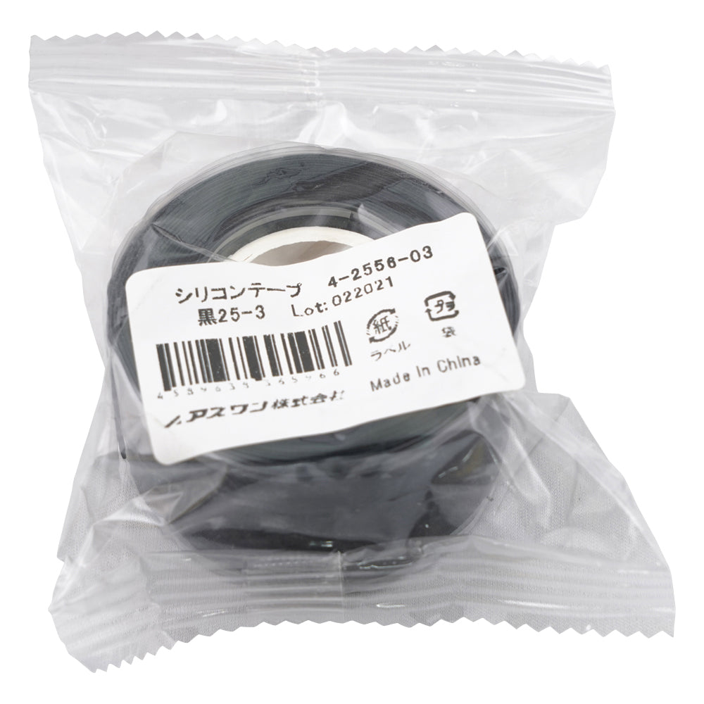 シリコンテープ（自己融着タイプ）　黒　25-3 1個