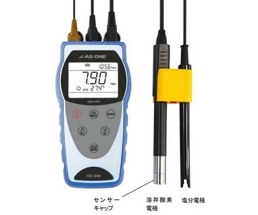 Optical dissolved oxygen meter Dissolved oxygen, temperature, salinity FDO3800 1 piece