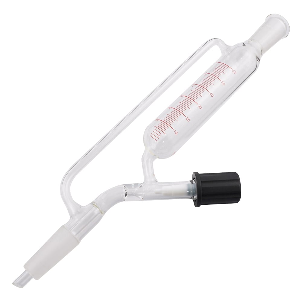 분액 로트(평형형, 니들 밸브, 눈금 첨부) 60mL SFV60-1938 1개