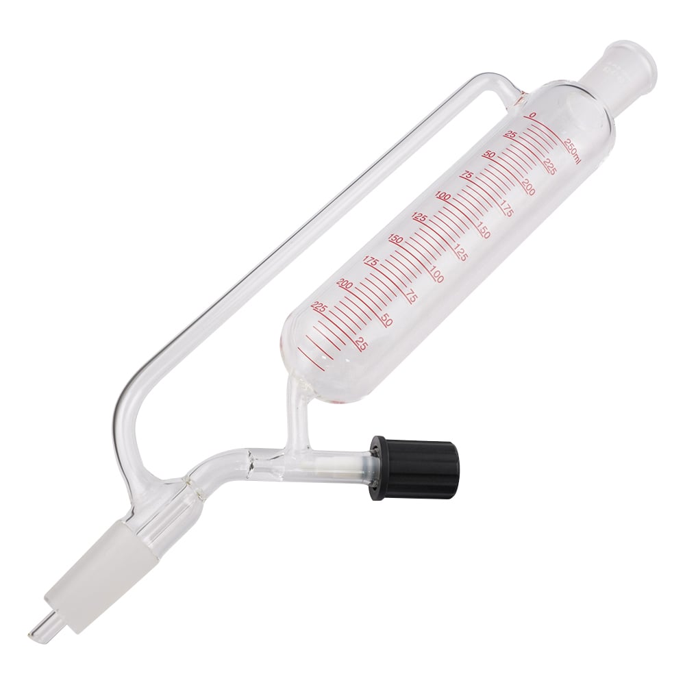 분액 로트(평형형, 니들 밸브, 눈금 첨부) 250mL SFV250-2440 1개