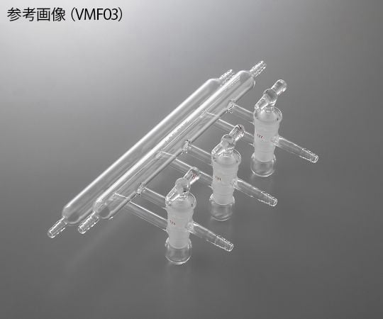真空マニホールド（ガス置換用）　300×100×160mm　VMF03 1個