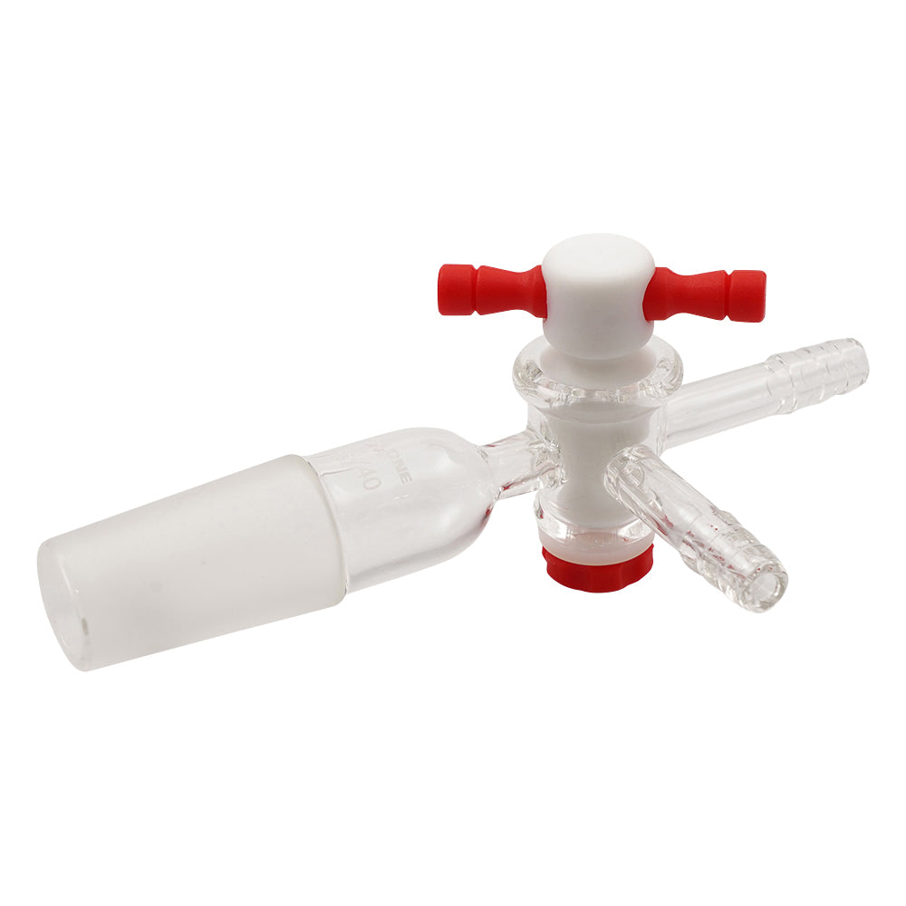 Three-way cock PTFE type 24/40 TC2440 1 piece