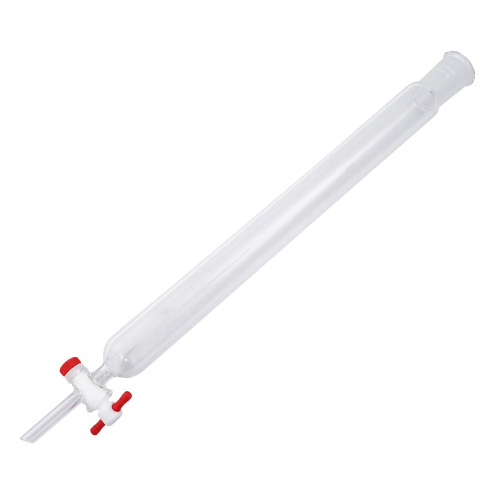 クロマトグラフ管（摺合有り）　PTFEコックタイプ　φ26mm　CHT-26-2440 1個