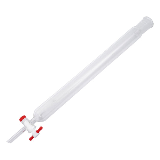 クロマトグラフ管（摺合有り）　PTFEコックタイプ　φ26mm　CHT-26-2440 1個