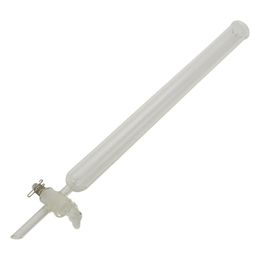 クロマトグラフ管（摺合無し）　ガラスコックタイプ　φ20mm　CHG-20 1個