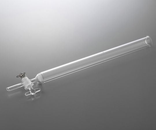 Chromatography tube (without joint) Glass cock type φ20mm CHG-20F 1 piece