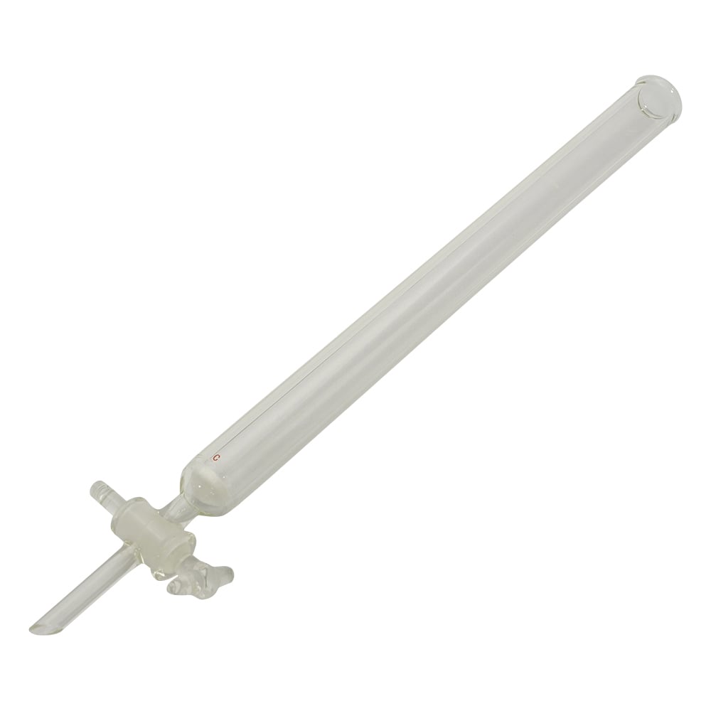 Chromatography tube (without joint) Glass cock type φ20mm CHG-20F 1 piece