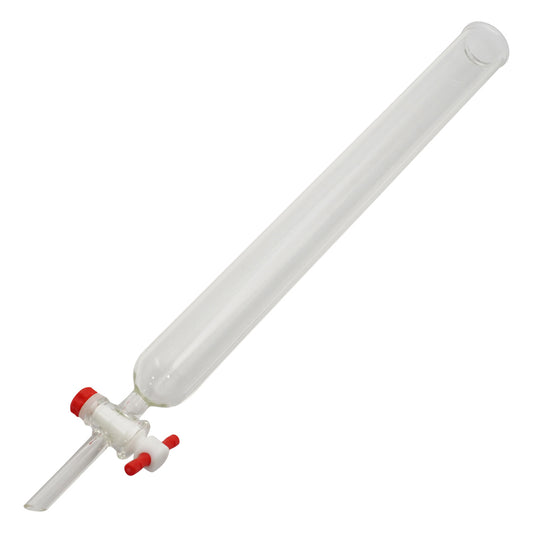Chromatography tube (without joint) PTFE cock type φ26mm CHT-26 1pc