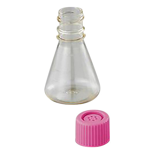 ビオラモディスポ滅菌三角フラスコ　125mL　ベントフィルターキャップ　24個入　SEF125V 1箱(1個×24袋入)