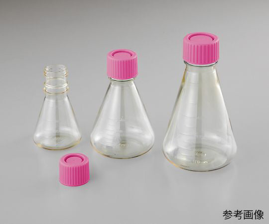 ビオラモディスポ滅菌三角フラスコ　500mL　ノーマルキャップ　12個入　SEF500N 1箱(1個×12袋入)