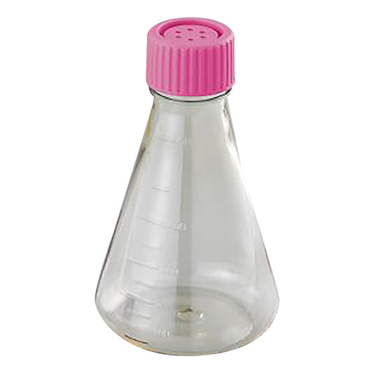 ビオラモディスポ滅菌三角フラスコ　500mL　ベントフィルターキャップ　12個入　SEF500V 1箱(1個×12袋入)