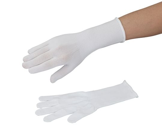 インナー手袋（組立・検査用）　ロング　10双入 1袋(10双入)