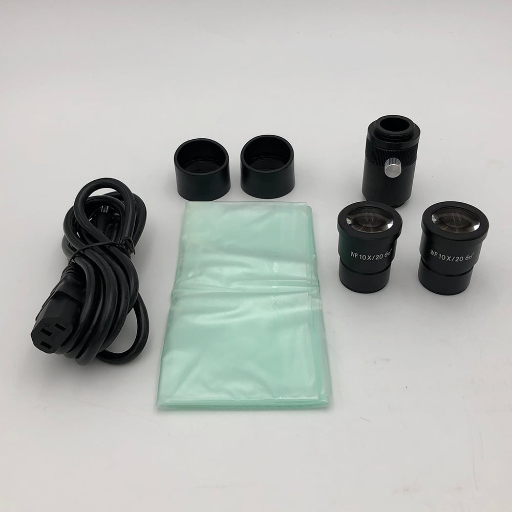 LED zoom stereo microscope 7-45x trinocular SZM720T 1 piece