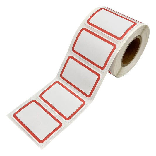 Frame label 25 x 40 mm Red 250 sheets FLR-2540 1 roll (250 sheets)