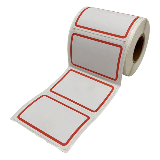 Frame label 40 x 60 mm Red 250 sheets FLR-4060 1 roll (250 sheets)