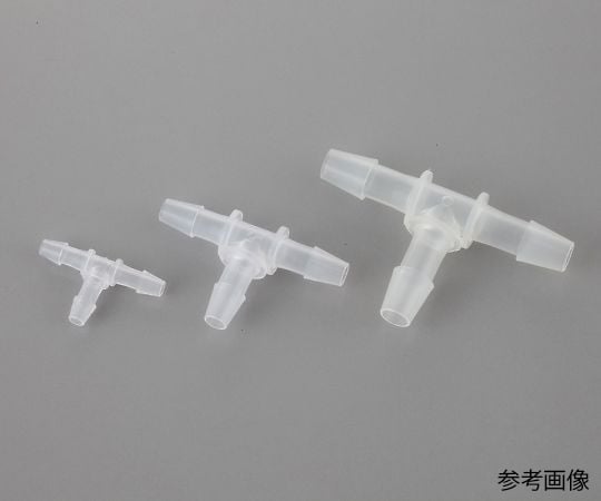 Tube connector (for soft tubes) T-type same diameter ID0.8-1.5 1 bag (10 pieces) EBTC16 1 bag (10 pieces)