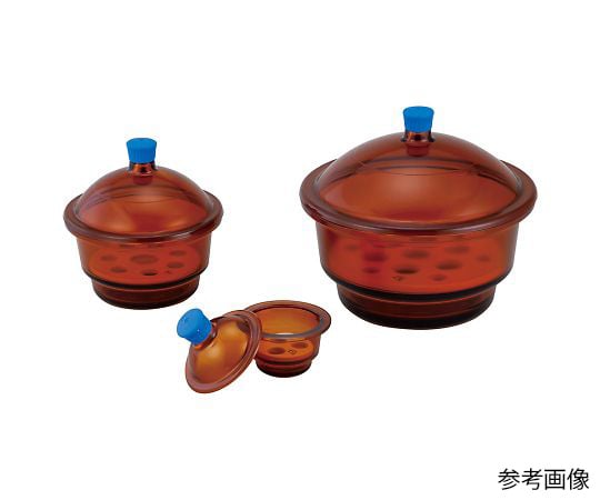 Glass desiccator (brown) Φ300mm 3084045 1 piece