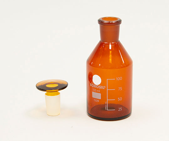 마개 부착 갈색 시약병(눈금 첨부) 125mL 1509017 1개