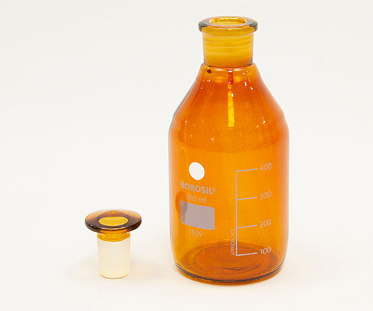 마개 부착 갈색 시약병(눈금 첨부) 500mL 1509024 1개
