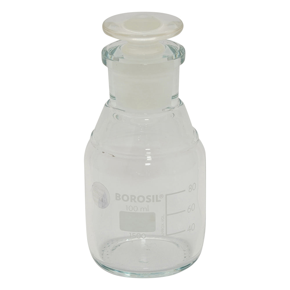 Reagent bottle with stopper (with graduations) 100mL 1500016 1pc