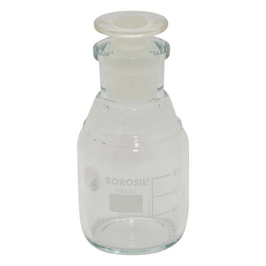 Reagent bottle with stopper (with graduations) 100mL 1500016 1pc